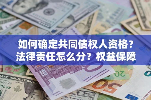 北京如何确定共同债权人资格？法律责任怎么分？权益保障技巧揭秘！