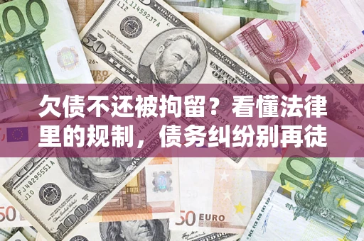 北京欠债不还被拘留？看懂法律里的规制，债务纠纷别再徒劳奔波