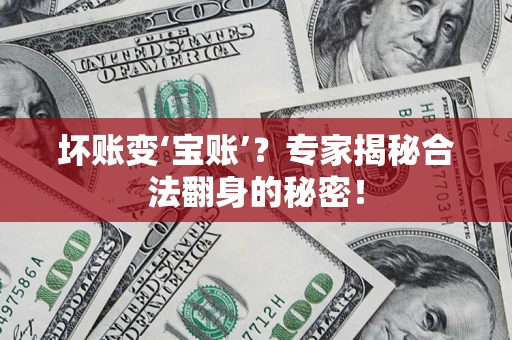 北京坏账变‘宝账’？专家揭秘合法翻身的秘密！