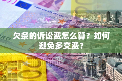 北京欠条的诉讼费怎么算？如何避免多交费？